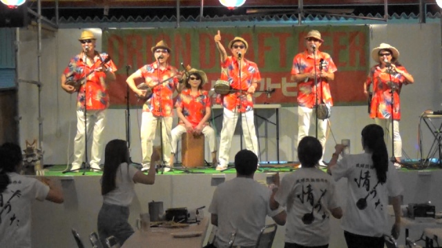 沖縄オリオンビールビアガーデン02